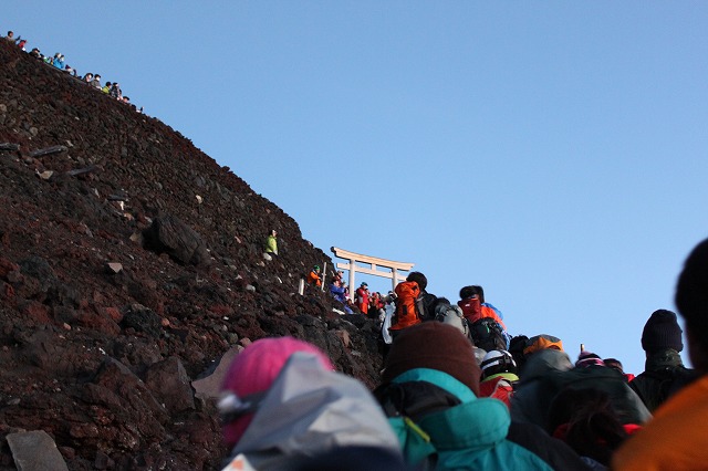 富士山を登ろう2010