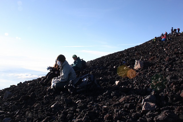 富士山を登ろう2010