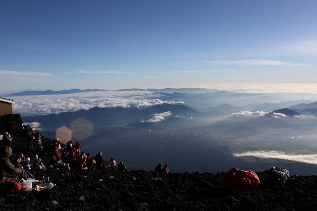 富士山を登ろう2010