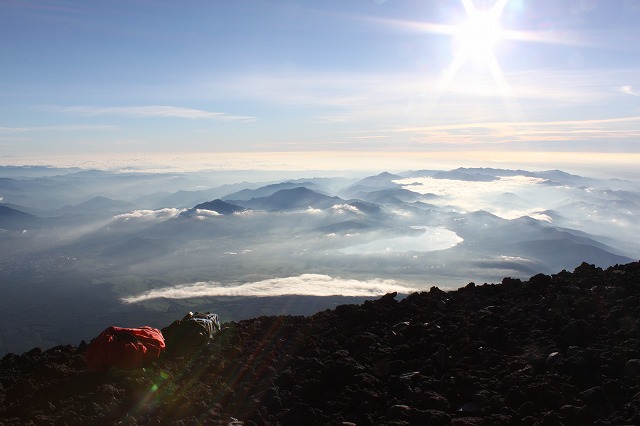 富士山を登ろう2010