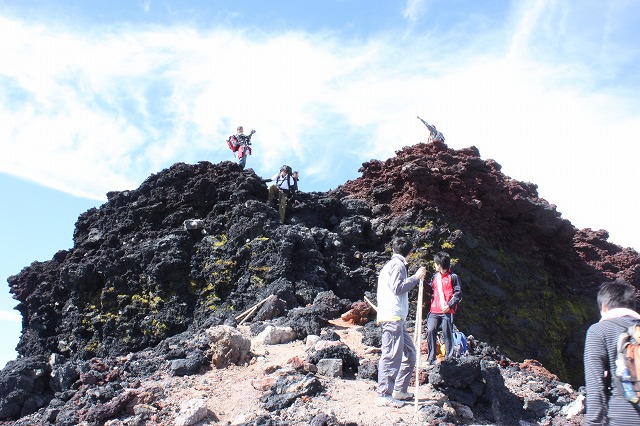 富士山を登ろう2010