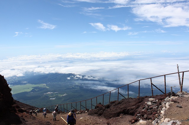 富士山を登ろう2010