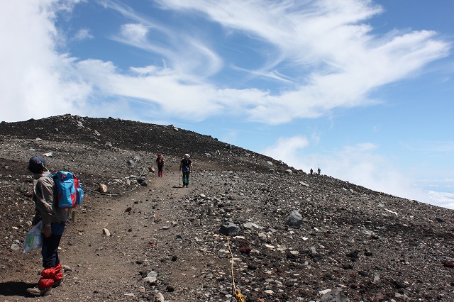 富士山を登ろう2010