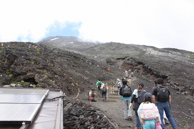 富士山を登ろう2010