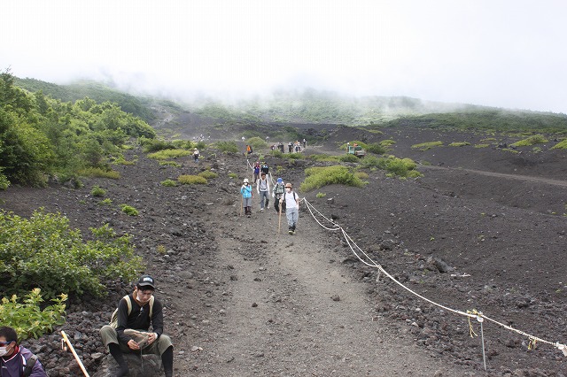 富士山を登ろう2010