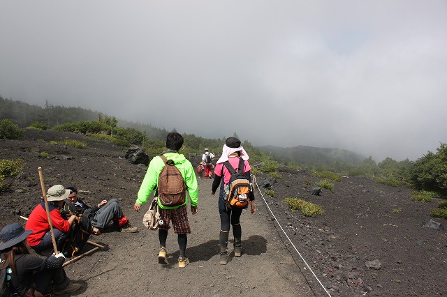 富士山を登ろう2010