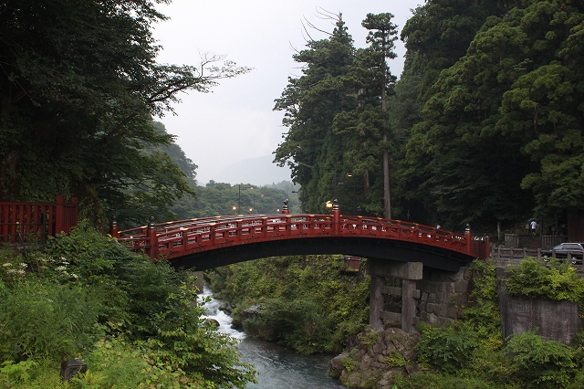 日光の神橋写真