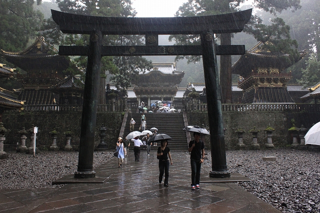 日光の東照宮写真