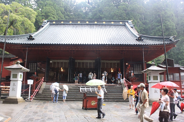 日光の雨やんだ写真