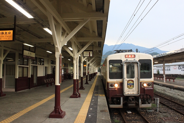 日光の電車写真